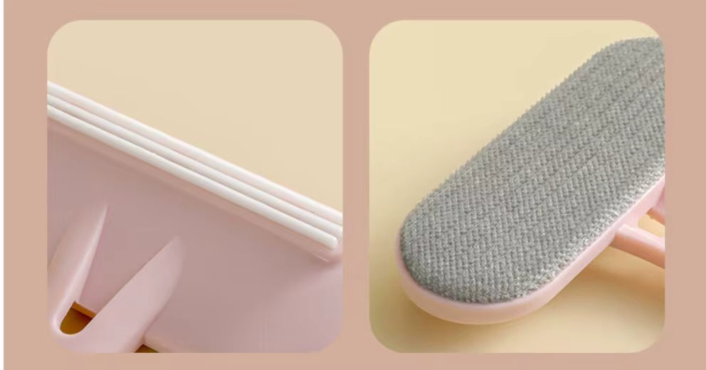 Cat Brush Pet Hair Remover Double-Sided Cat Hair Brush Pet Grooming Dog Brushes Sofa Wool Scraper Wool Collector Pet Accessories