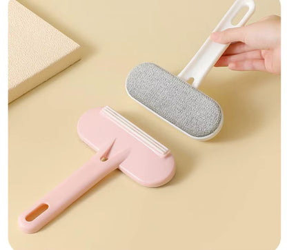 Cat Brush Pet Hair Remover Double-Sided Cat Hair Brush Pet Grooming Dog Brushes Sofa Wool Scraper Wool Collector Pet Accessories