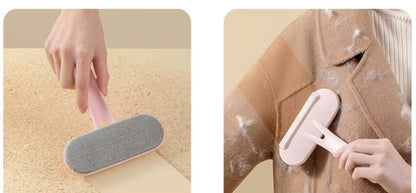 Cat Brush Pet Hair Remover Double-Sided Cat Hair Brush Pet Grooming Dog Brushes Sofa Wool Scraper Wool Collector Pet Accessories