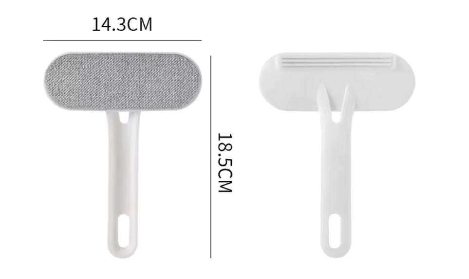 Cat Brush Pet Hair Remover Double-Sided Cat Hair Brush Pet Grooming Dog Brushes Sofa Wool Scraper Wool Collector Pet Accessories