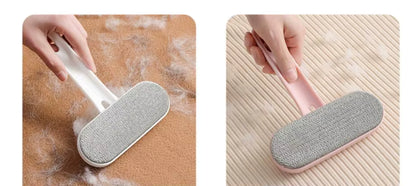 Cat Brush Pet Hair Remover Double-Sided Cat Hair Brush Pet Grooming Dog Brushes Sofa Wool Scraper Wool Collector Pet Accessories